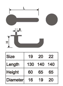латунная дверная ручка